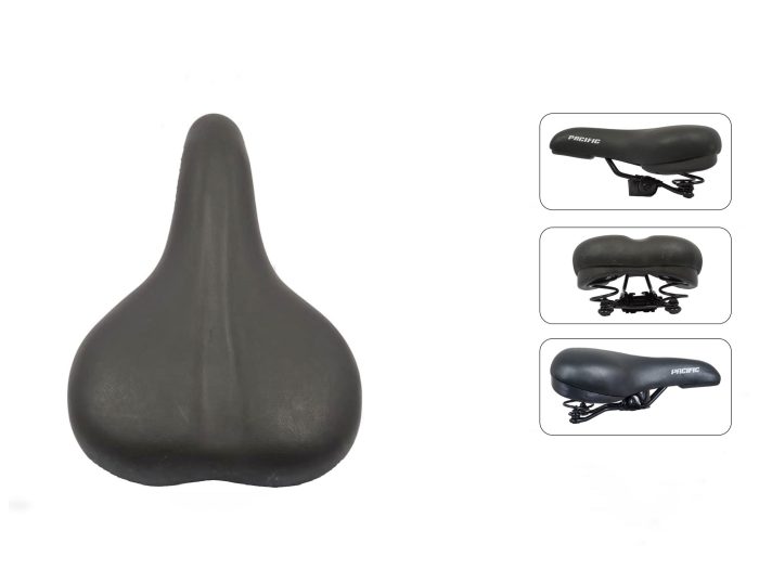 SADDLE CTB W/ SPRING, BK, PACIFIC SP-H114