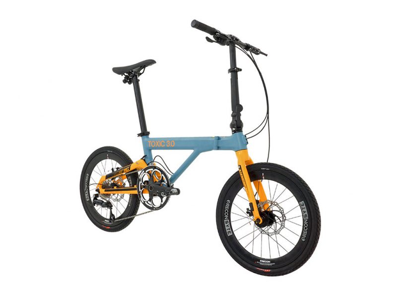 pacific toxic 3.0 folding bike