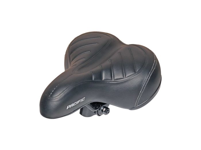 SADDLE CTB, W/ CLAMP, BK, PACIFIC SP-H156-1