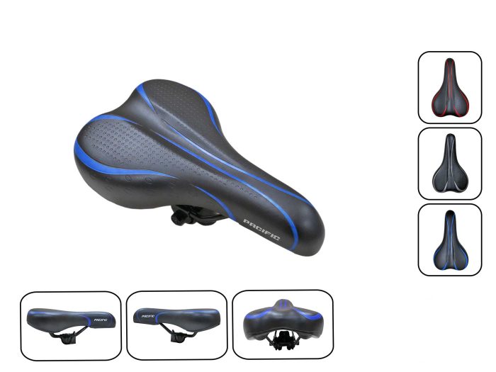 SADDLE MTB, W/ CLAMP, BK, PACIFIC SP-H113 - Gambar 2