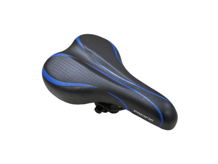 SADDLE MTB, W/ CLAMP, BK, PACIFIC SP-H113