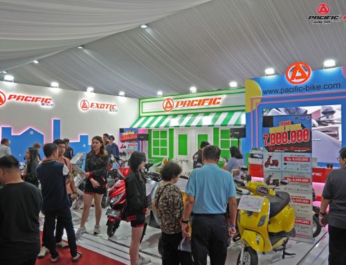 Pacific E-Series Tampilkan Jajaran E-Moped dan E-Motor Terbaru di GIIAS 2025
